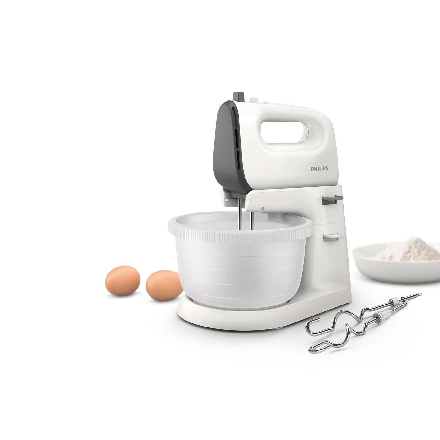 Philips Stand Mixer / Food Prep - HR3745/00 - Combines a 450 W Motor With True Planetary Mixing Action
