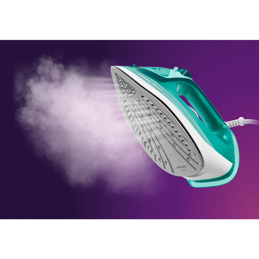 Philips Steam Iron - DST3030/70 - Delivers Maximum 2600 W Power, An Advanced SteamGlide Elite Soleplate, 40 g/min Continuous Steam, And a Massive 180 g Steam Boost