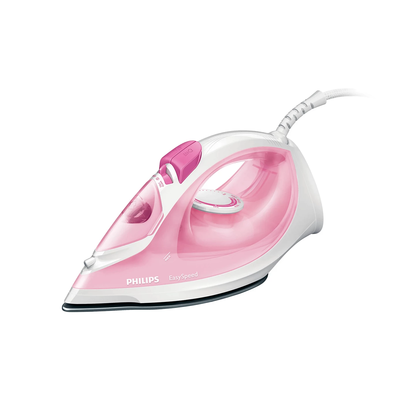 Philips Steam Iron - GC1022/40 - Features a Durable SteamGlide Soleplate, 2000 W Rapid Heat-up, And a Generous 270 ml Water Tank