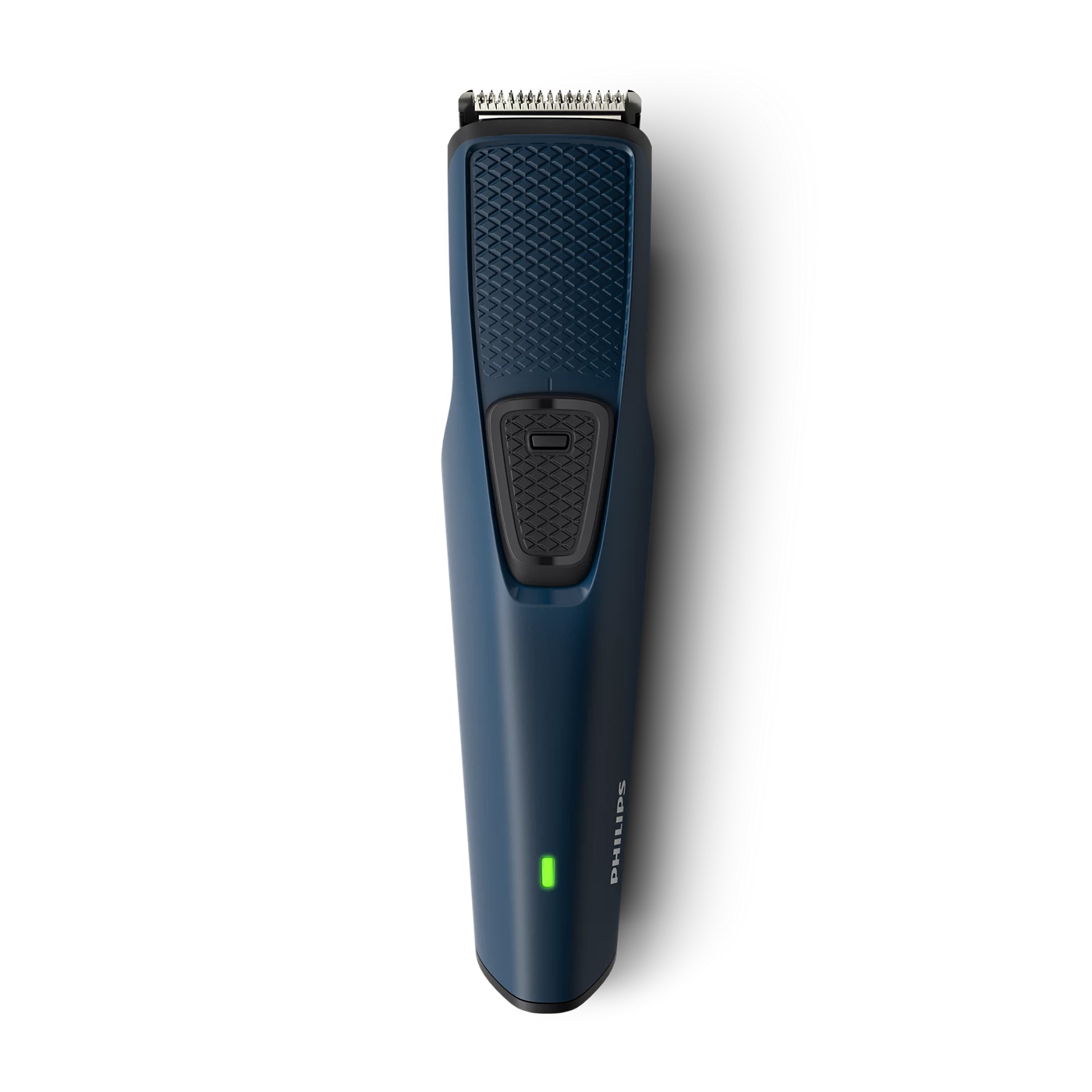 Philips Trimmer - BT1232/18 - Features Self-Sharpening Steel Blades, An Easy-Slide Integrated Comb With 6 Length Options, And 45-Minute Cordless Runtime