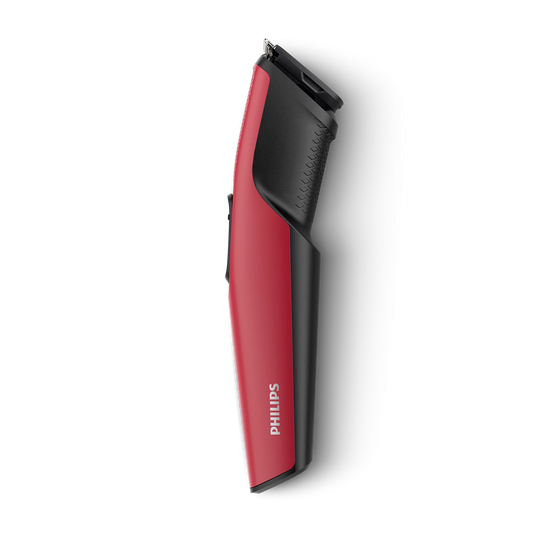 Philips Trimmer - BT1235/18 - Rounds Out The Series 1000 Range With Self-Sharpening Blades, An Integrated 6-length Comb (0.5–5 mm), 45-Minute Cordless Use, And USB Charging