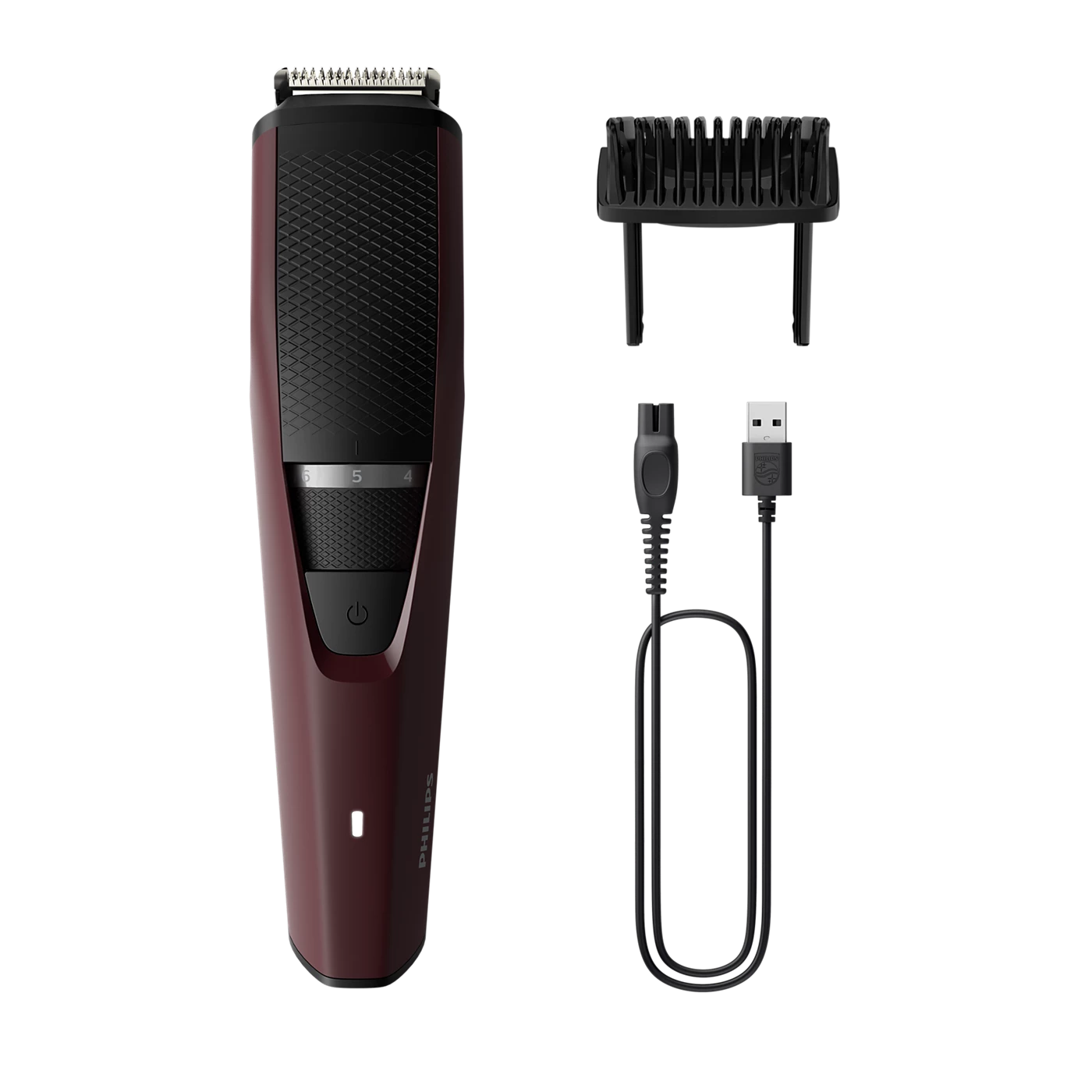 Philips Trimmer - BT3301/30 - Versatile 3-in-1 Grooming Tool With a Full-Metal Motor, 20 Length Settings, And a 60-Minute Battery