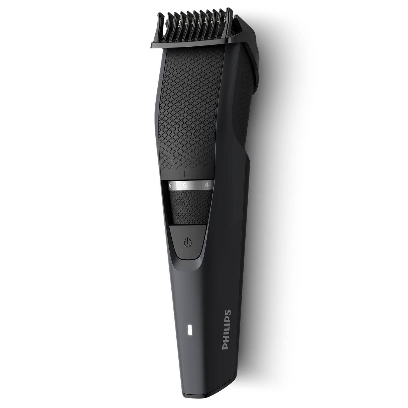 Philips Trimmer - BT3302/15 - Features Advanced DualCut Blades With Rounded Tips, 20 Lock-In Length Settings, And a Full-Metal Motor