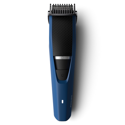 Philips Trimmer - BT3303/30 - Includes a Full-Metal Motor, DualCut Blades, 20 Length Settings, And Three Interchangeable Attachments For Beard, Stubble, And Precision Detailing