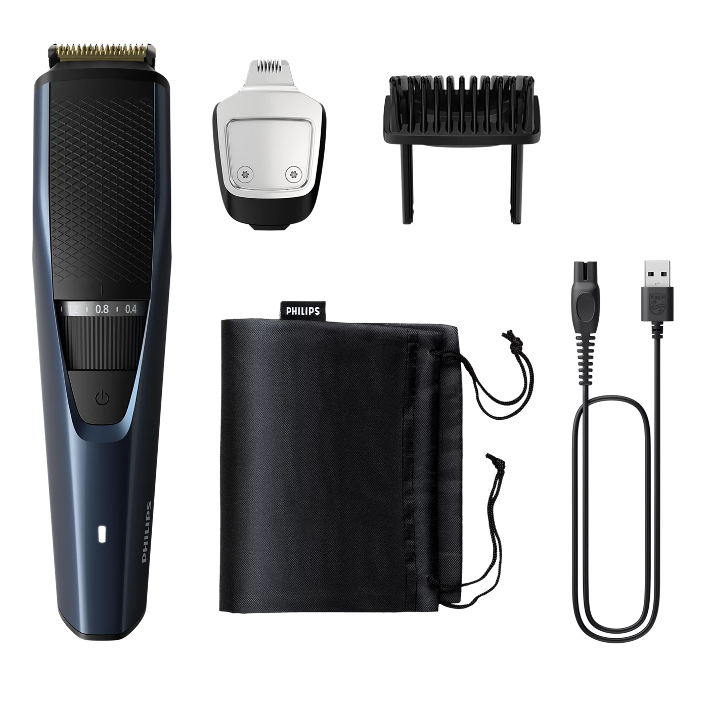 Philips Trimmer - BT3435/15 - Features An Integrated Vacuum That Captures Up To 90% Of Trimmed Hairs, Keeping Your Sink And Countertop Clean