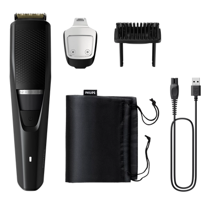 Philips Trimmer - BT3441/30 - Combines The Laser Guide For Perfect Edging And The Integrated Vacuum System For Mess-Free Trimming