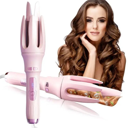 Premium Hair Curler – Ceramic Tourmaline Curling Iron Salon Results at Home