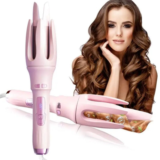 Premium Hair Curler – Ceramic Tourmaline Curling Iron Salon Results at Home