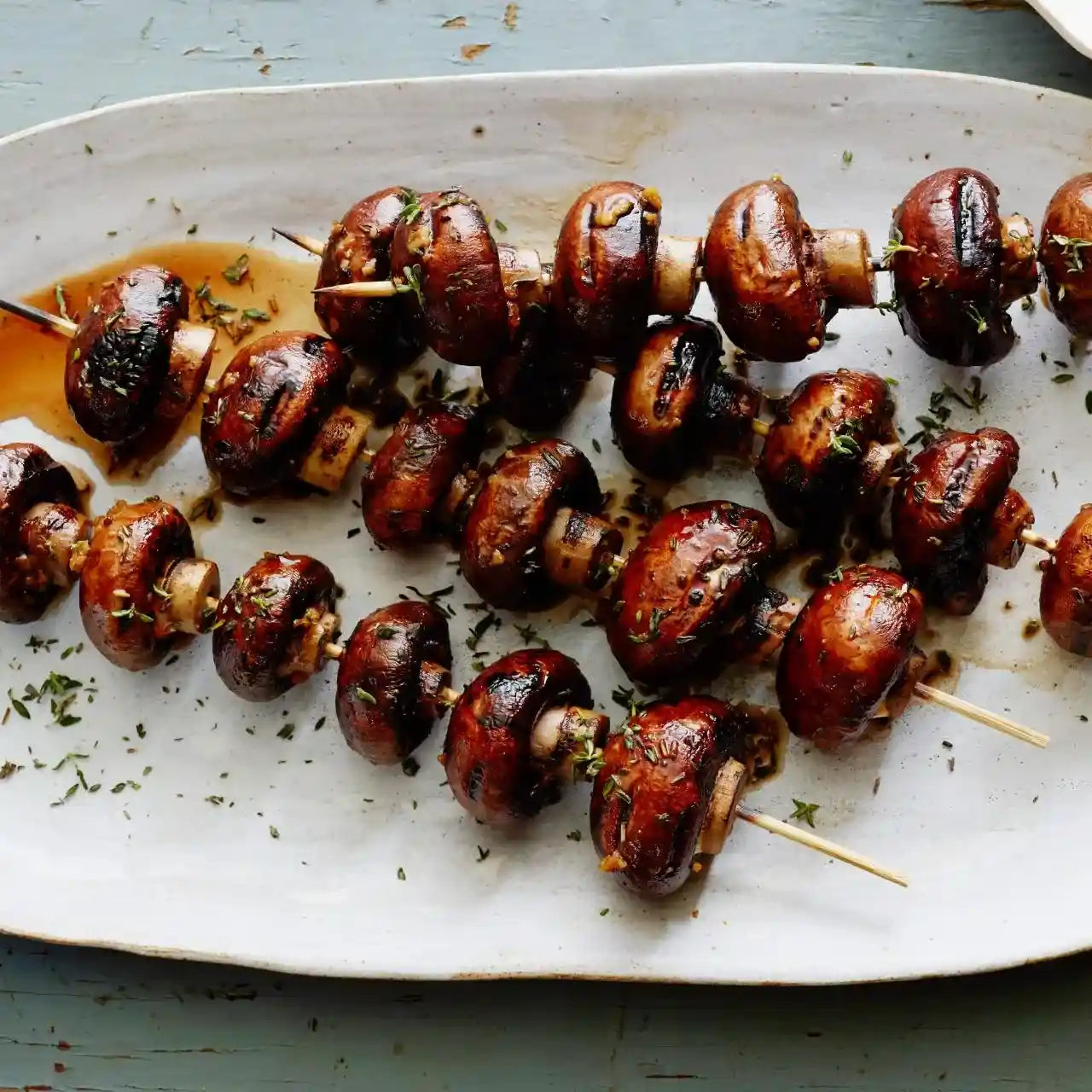 Premium Shiitake Mushroom Skewers – Healthy Vegan BBQ Snack