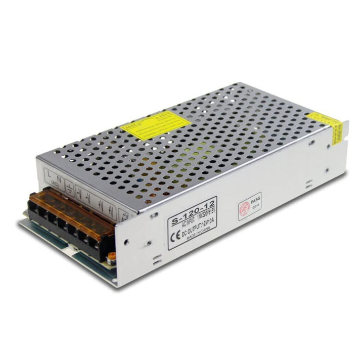 SMPS 10A – 12V 10A Power Supply for CCTV Cameras