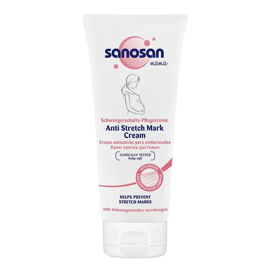 Sanosan Anti Stretch Mark Cream 200ml – Skin Elasticity Care