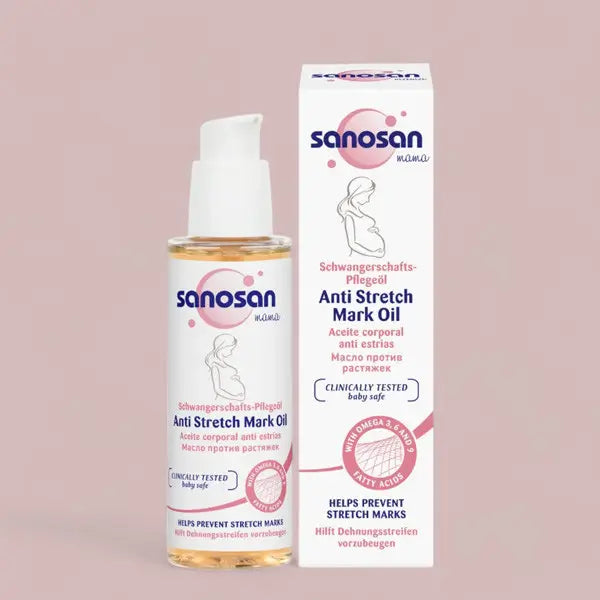 Sanosan Anti Stretch Mark Oil 100ml – Deep Nourishing Care