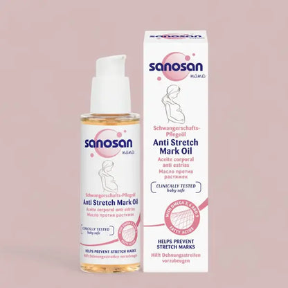 Sanosan Anti Stretch Mark Oil 100ml – Deep Nourishing Care