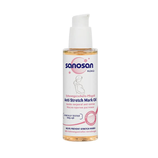 Sanosan Anti Stretch Mark Oil 100ml – Deep Nourishing Care