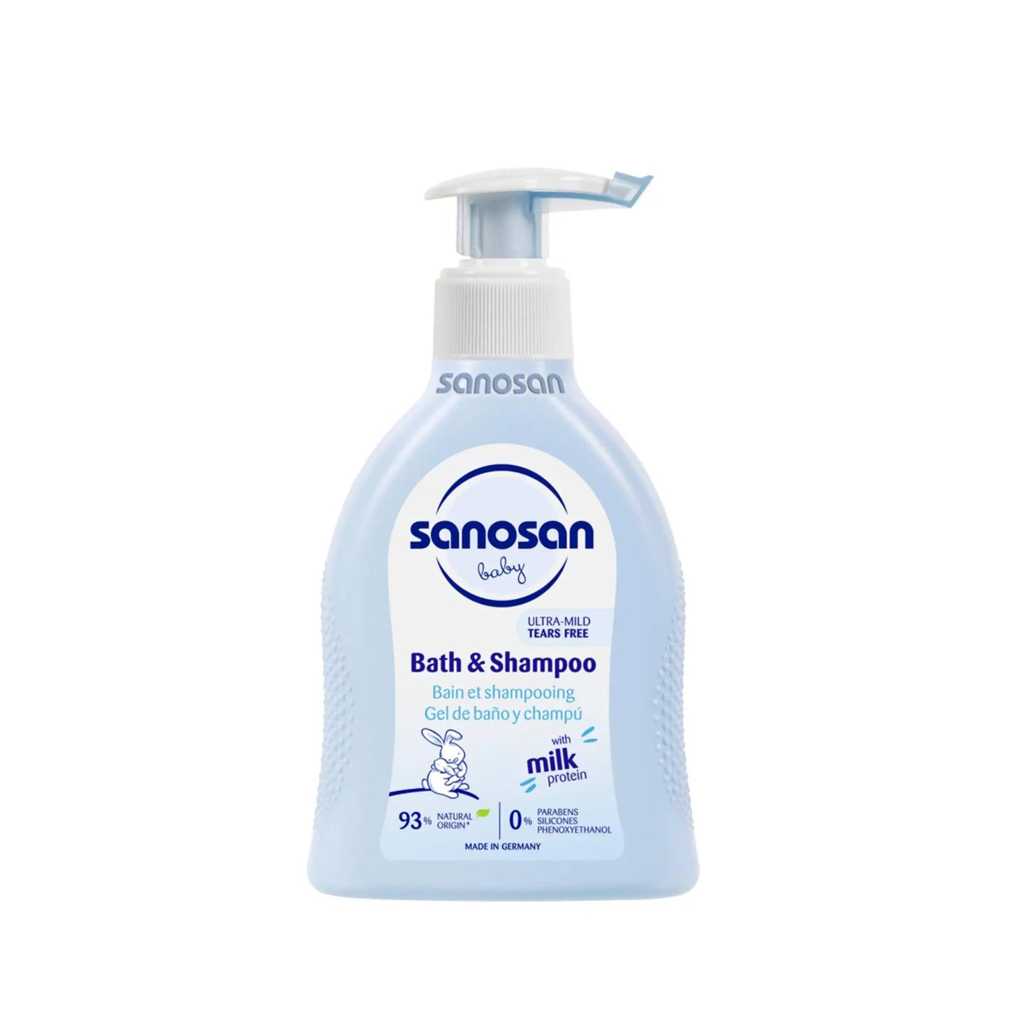Sanosan Bath & Shampoo 200ml & 500ml – Gentle Baby Cleansing