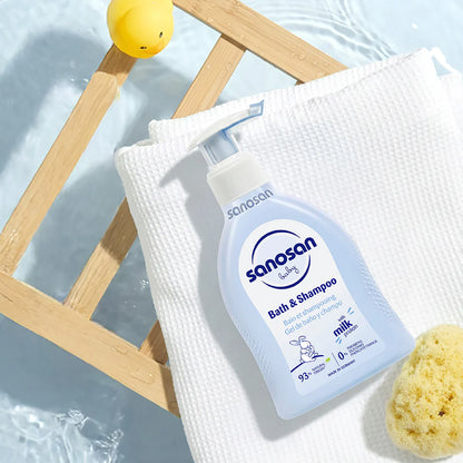 Sanosan Bath & Shampoo 200ml & 500ml – Gentle Baby Cleansing