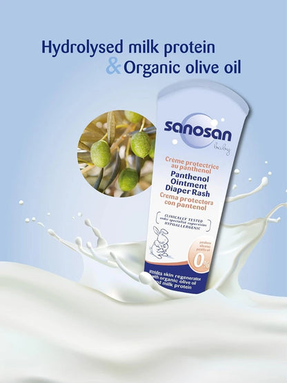 Sanosan Panthenol Nappy Cream 100ml – Baby Rash Protection
