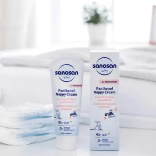Sanosan Panthenol Nappy Cream 100ml – Baby Rash Protection