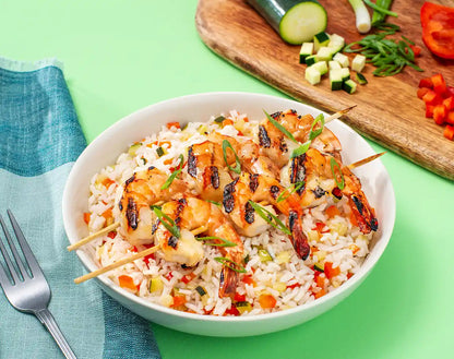 Skewers Fried Rice