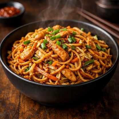 Skewers Schezwan Noodles