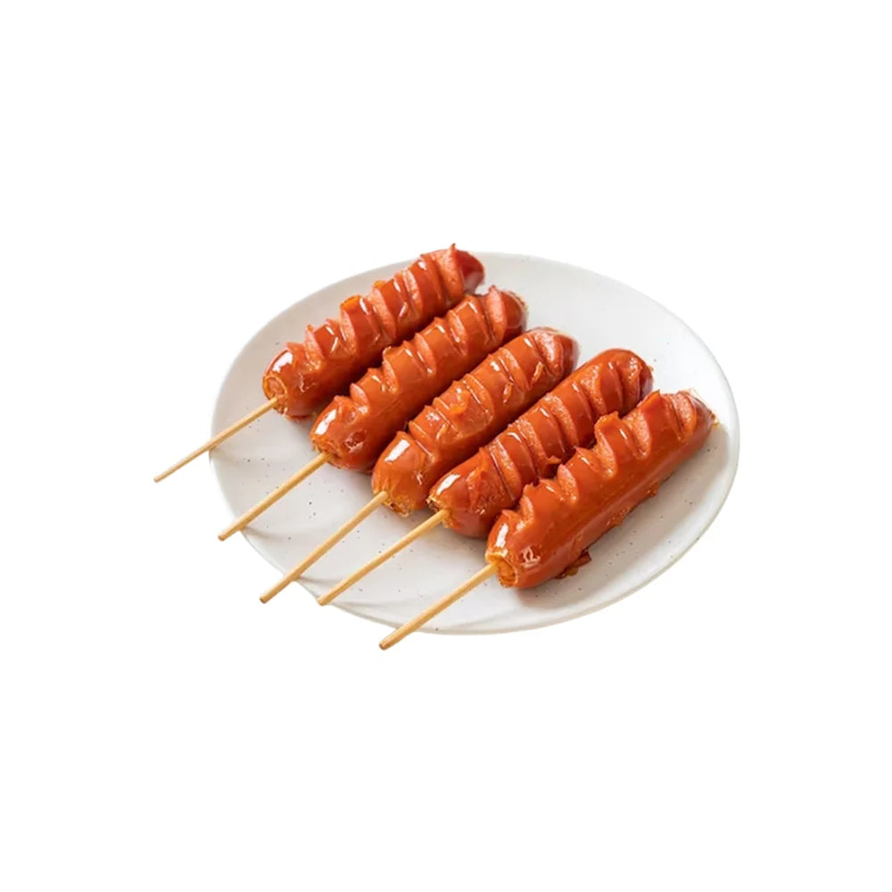 Smoky Chicken Sausage Skewers – Juicy Grilled BBQ Snack