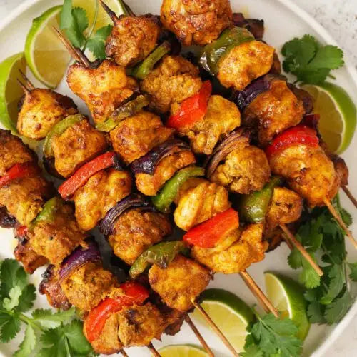 Spicy Chicken Kabab Skewers – Juicy Grilled BBQ Snack