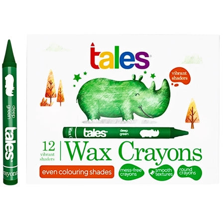 Tales Wax Crayons – Vibrant Colors for Kids Drawing & Coloring