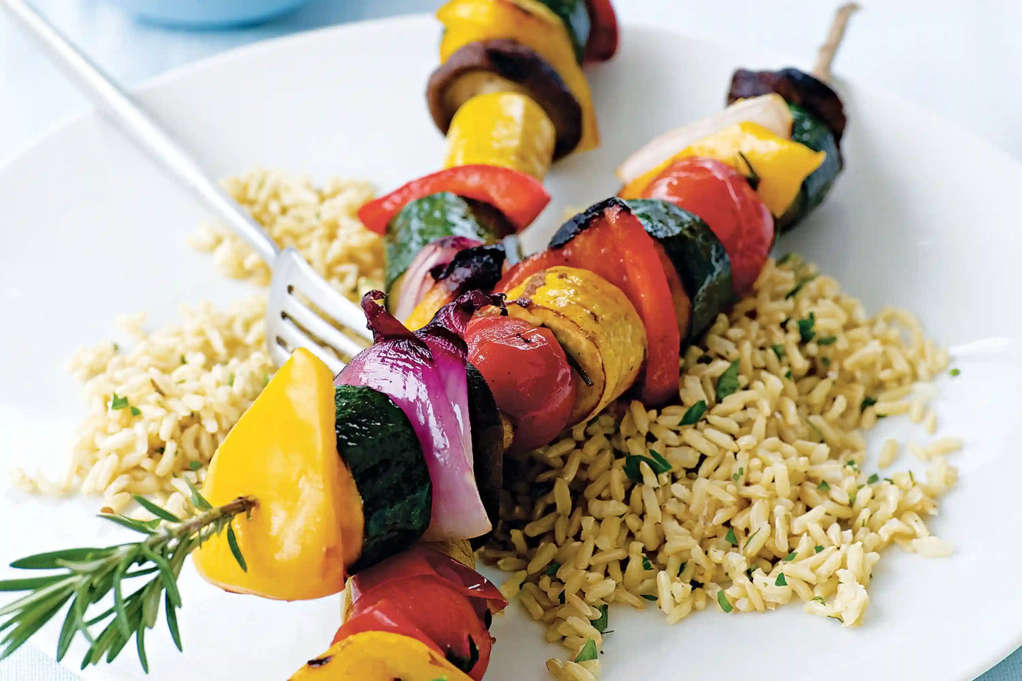 Skewers Rice Bowl