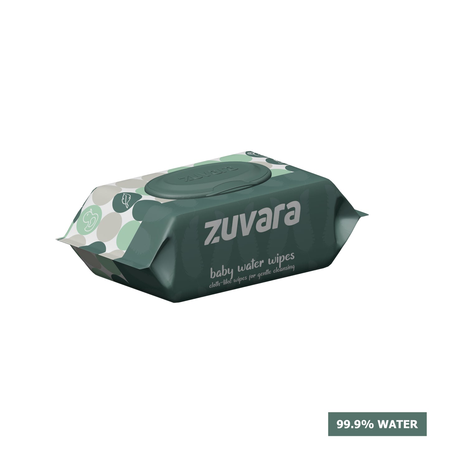 Zuvara Wet Wipes -80 Pcs- Designed To Provide Soft, Safe, And Effective Cleaning While Helping Reduce Irritation, Dryness, And Diaper Rash During Everyday Baby Care