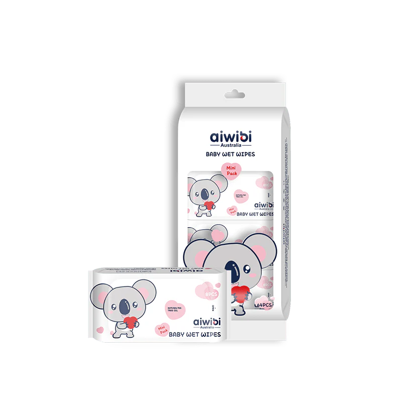Aiwibi Wet Wipes 8*8pcs Packet