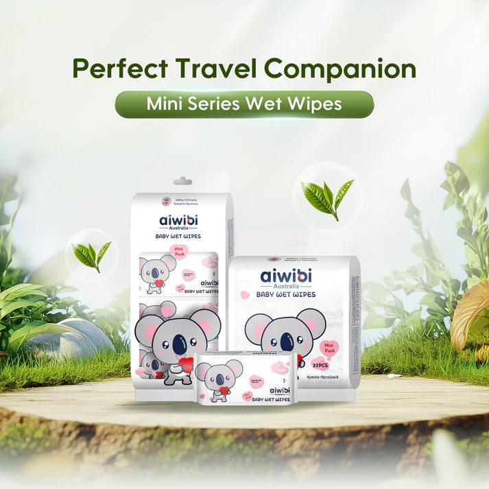 Aiwibi Wet Wipes 8*8pcs Packet