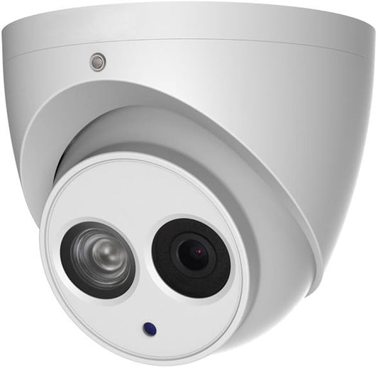4MP Outdoor PoE Security Camera – Night Vision CCTV with Built-in Audio & 4 Array LEDs