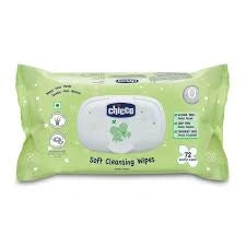 Chicco BM Wipes Fliptop Pack – Gentle Baby Cleansing Wipes 72pcs