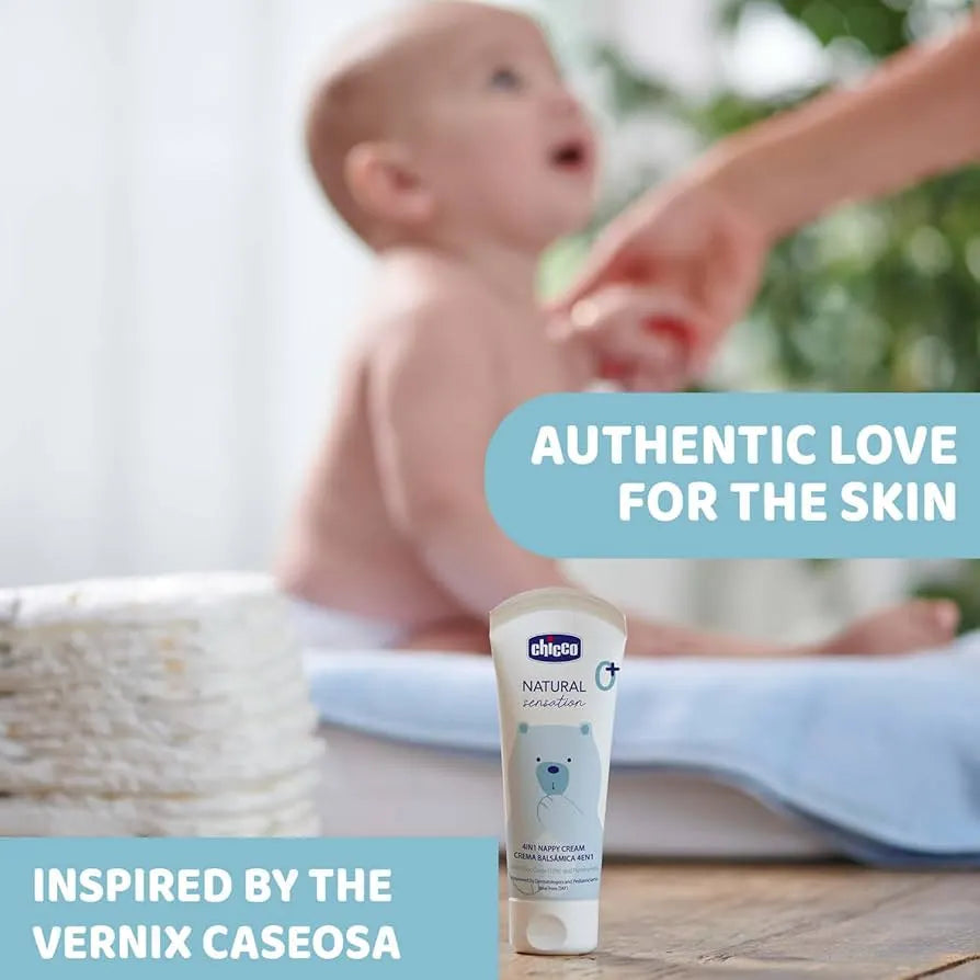 Chicco Nappy Cream 4in1 100ml – Baby Rash Protection Cream