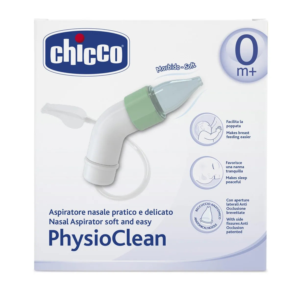 Chicco Baby Nasal Aspirator – Safe & Easy Nose Cleaner for Babies