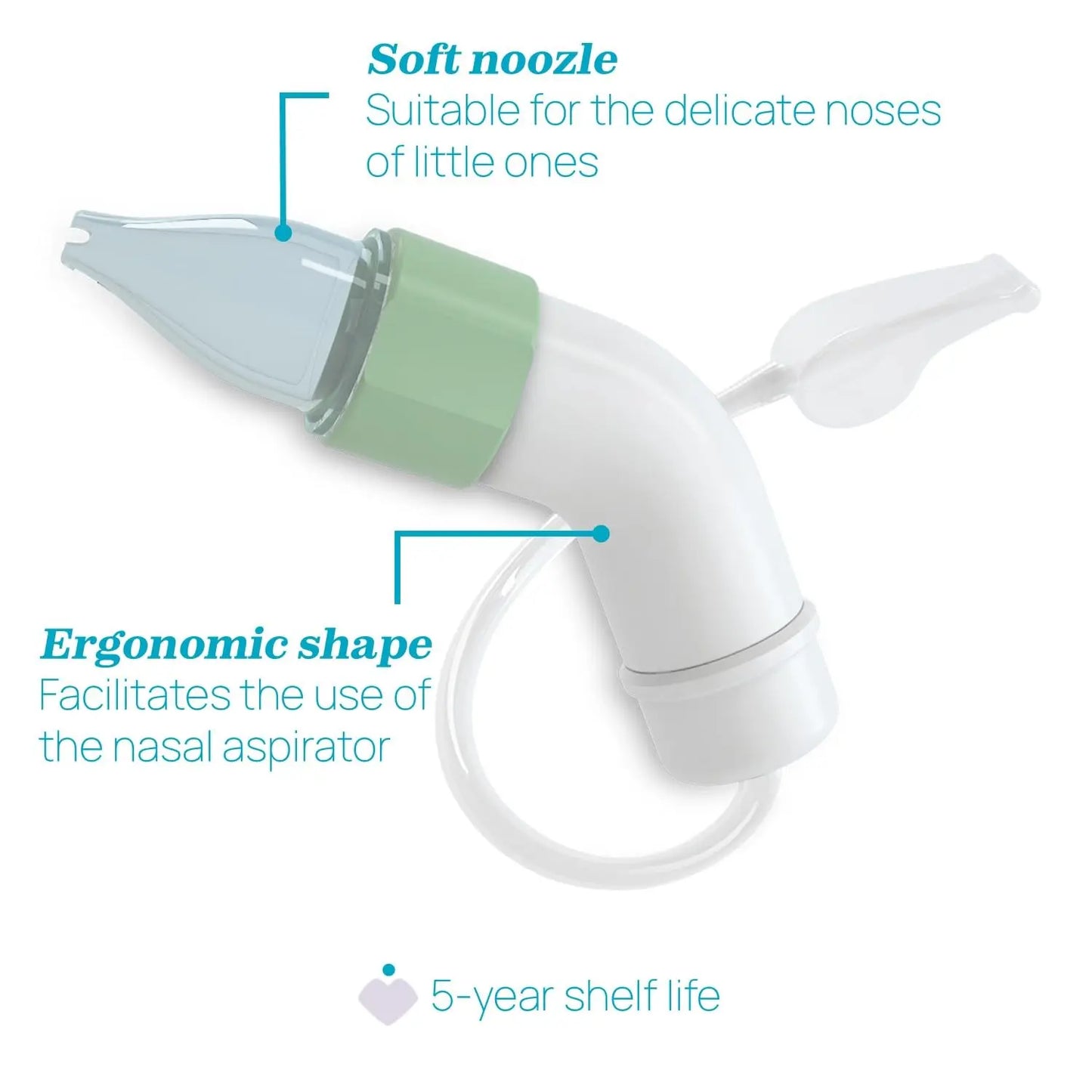 Chicco Baby Nasal Aspirator – Safe & Easy Nose Cleaner for Babies
