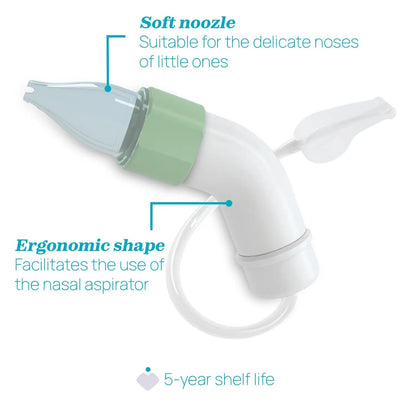 Chicco Baby Nasal Aspirator – Safe & Easy Nose Cleaner for Babies