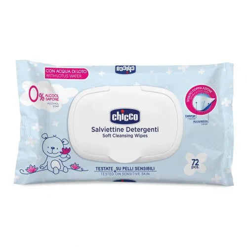 Chicco Salviettine Detergenti Baby Wipes – Gentle Cleansing Wipes