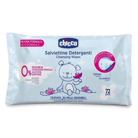 Chicco Salviettine Detergenti Baby Wipes – Gentle Cleansing Wipes