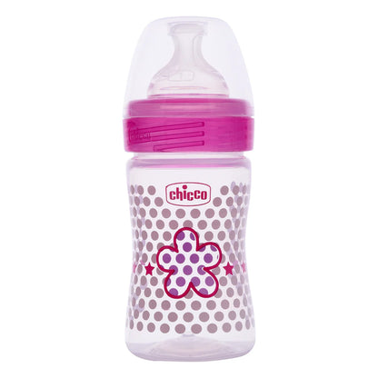 Chicco Well Being PP Bottle 150ml – Lightweight Baby Feeding Bottle