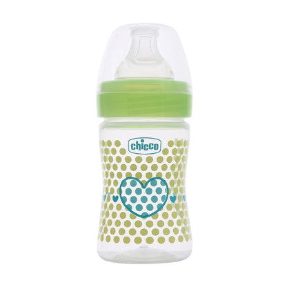 Chicco Well Being PP Bottle 150ml – Lightweight Baby Feeding Bottle
