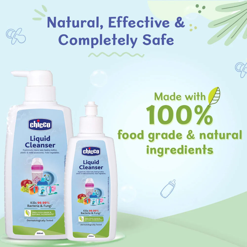 Chicco Baby Liquid Cleanser 500ml – Gentle Cleaning Solution