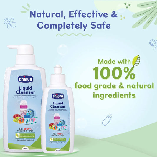 Chicco Baby Liquid Cleanser 500ml – Gentle Cleaning Solution