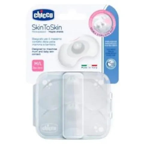 Chicco Silicone Nipple Shields – Comfortable Breastfeeding Support