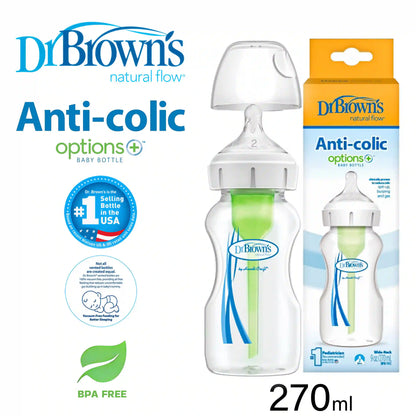 Dr. Brown's Baby Feeding Bottle - Designed For Parents Who Want A Flexible Feeding System That Supports Newborn To Growing Baby Stages With Reduced Gas, Colic, And Feeding Discomfort