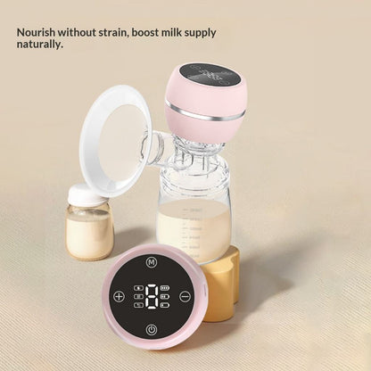 Electric breast pump BPA free With Adjustable Suction, Quiet Operation, and Portable Design
