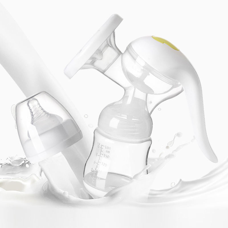 Manual Breast Pump Designed for Comfortable, Quiet, and Efficient Milk Expression