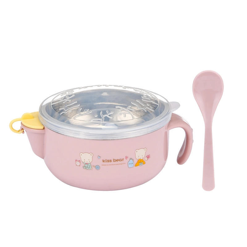 Hot Bowl for Children - Thermal Insulated Baby Feeding - BPA-free, Spill-Resistant, and Perfect for Safe, Mess-Free Feeding