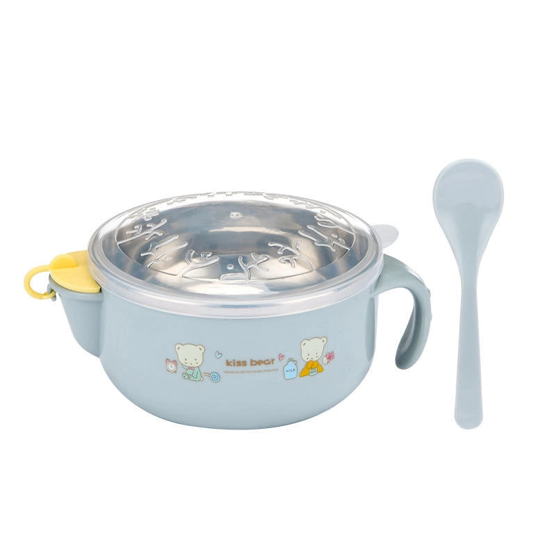 Hot Bowl for Children - Thermal Insulated Baby Feeding - BPA-free, Spill-Resistant, and Perfect for Safe, Mess-Free Feeding