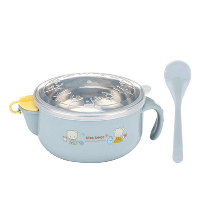 Hot Bowl for Children - Thermal Insulated Baby Feeding - BPA-free, Spill-Resistant, and Perfect for Safe, Mess-Free Feeding